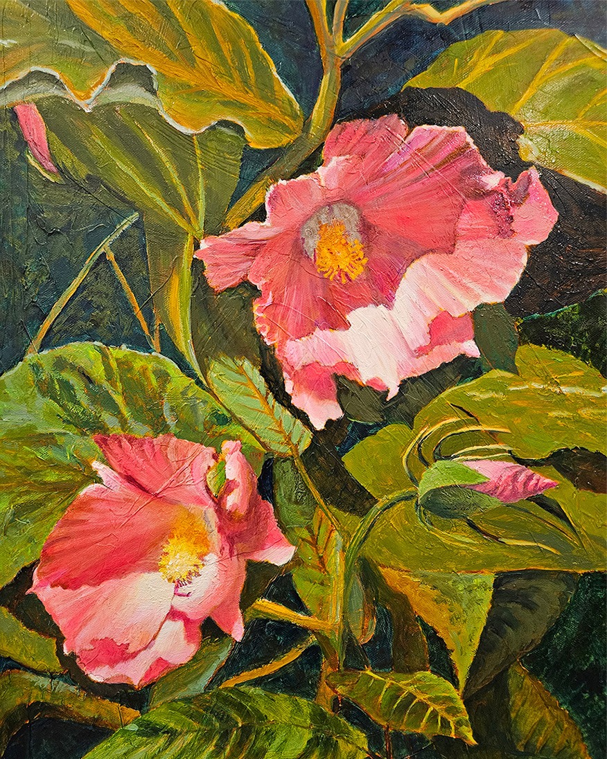 Painting of a wild flowers